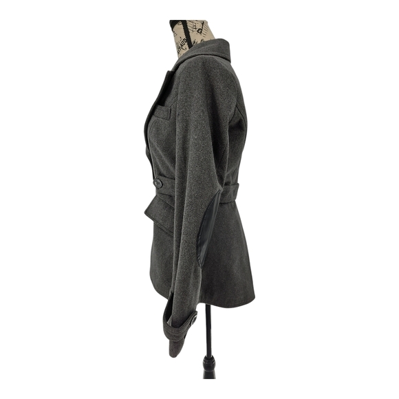 Women's Stylish Grey Blazer Jacket Outerwear/Officewear - Picture 2 of 7